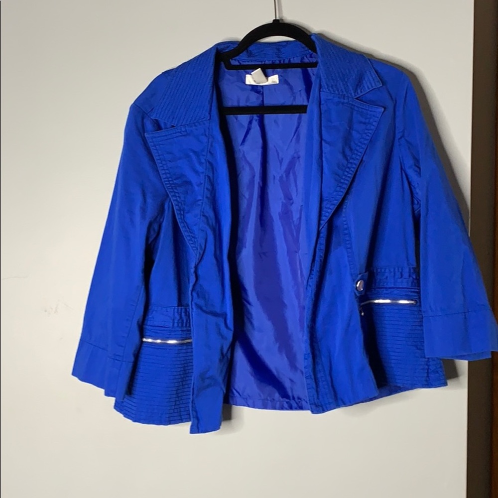 Blue jacket
